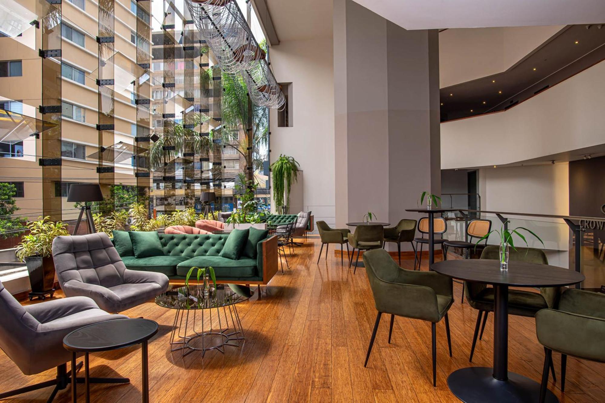 Отель Crowne Plaza Lima By Ihg Экстерьер фото The lobby of the hotel