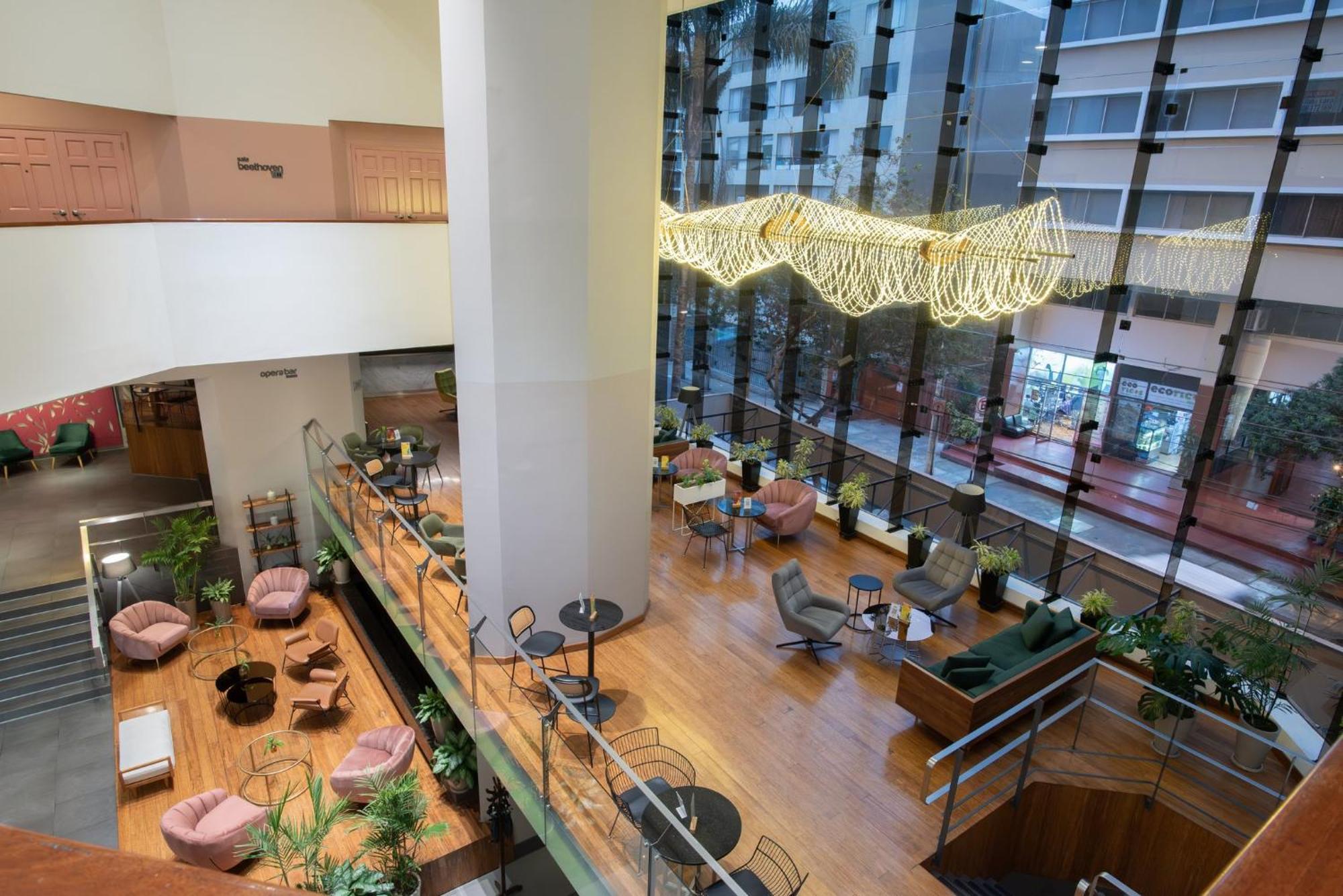 Отель Crowne Plaza Lima By Ihg Экстерьер фото The interior of the hotel